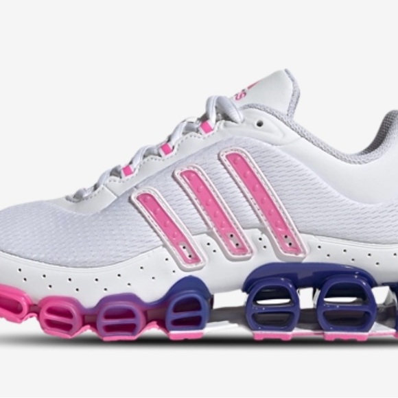 adidas Shoes - adidas Women's Athletic Shoes - White, Pink, and Purple